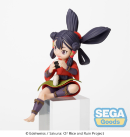 Sakuna: Of Rice and Ruin PM Perching PVC Figure Sakuna Anime Ver. 14 cm