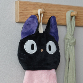 Studio Ghibli Kiki's Delivery Service Pop-Up Mini Towel Jiji 25 x 25 cm