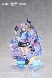 Honkai: Star Rail Rise Up Little Cat Series PVC Figure Silver Wolf Ver. 19 cm - PRE-ORDER