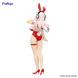 Super Sonico BiCute Bunnies PVC Figure Red Color Ver. 30 cm - PRE-ORDER
