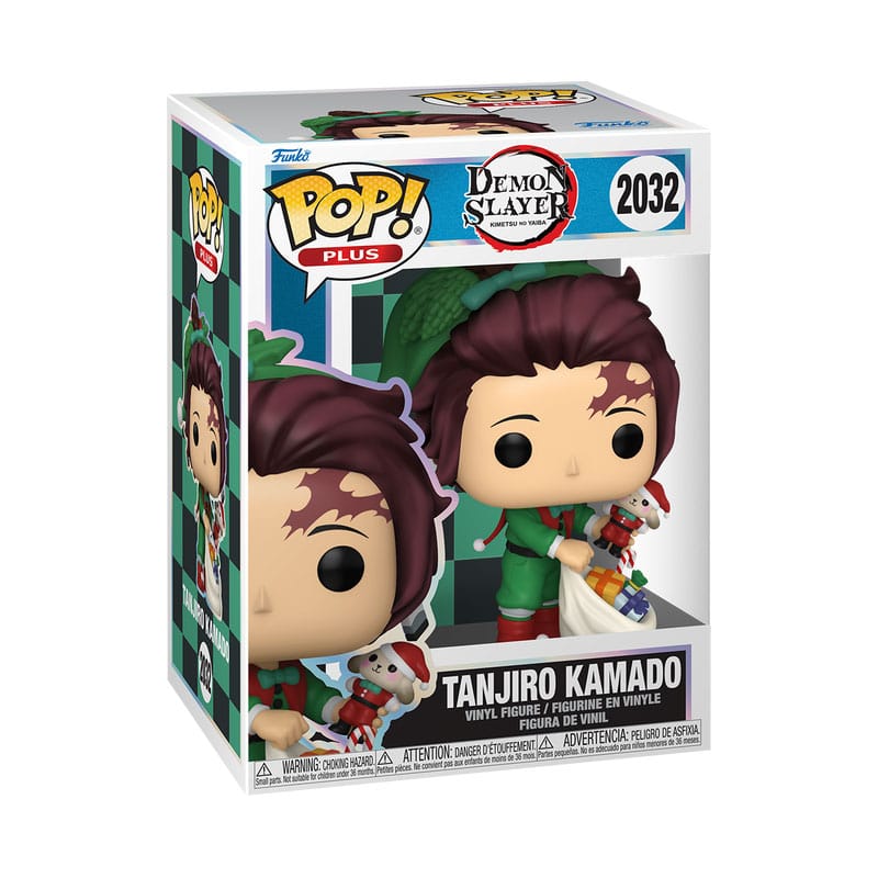 Demon Slayer Funko Pop Plus Tanjiro (Holiday) #2032 - PRE-ORDER