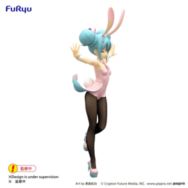 Hatsune Miku BiCute Bunnies PVC Figure Miku Wink Pearl Pink Color Ver. 30 cm