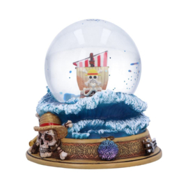 One Piece Netflix Snow Globe Going Merry 14 cm