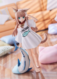 My Cat Is a Kawaii Girl 1/6 PVC Figure Kinako Good Morning Ver. 21 cm