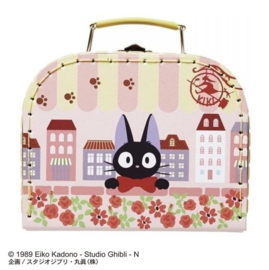 Studio Ghibli Kiki's Delivery Service Suitcase Jiji Flowers 12.5x15.6x6.8cm