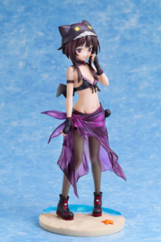 KonoSuba: An Explosion on This Wonderful World! 1/7 PVC Figure Megumin Chomusuke Swimsuit Ver. 22 cm - PRE-ORDER