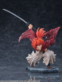 Rurouni Kenshin: Meiji Kenkaku Romantan Kyoto Douran 1/6 PVC Figure Kenshin Himura Dragon Flight of Heaven Ver. 26 cm