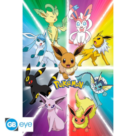 Pokemon Poster Maxi 91.5x61 - Eevee Evolution Poster