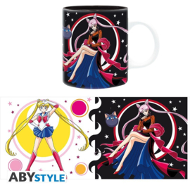 Sailor Moon Mug Sailor Moon vs Black Lady