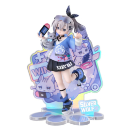 Honkai: Star Rail Rise Up Little Cat Series PVC Figure Silver Wolf Ver. 19 cm - PRE-ORDER