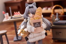Decorated Life Collection PVC Figure Tea Time Cats - Cat Town Bakery Staff & Customer Set 12 cm