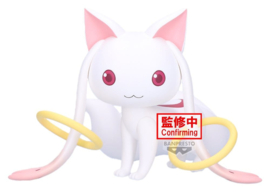 Puella Magi Madoka Magica Rising Fluffy Puffy Big PVC Figure Kyubey 13 cm - PRE-ORDER
