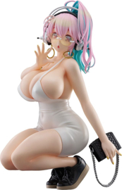 Super Sonico Pop Up Parade PVC Figure Super Sonico: 15th Mini Dress Ver. L Size 20 cm - PRE-ORDER