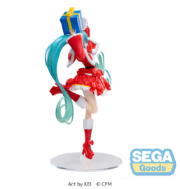 Hatsune Miku Series Luminasta PVC Figure Hatsune Miku Christmas 2024 19 cm - PRE-ORDER