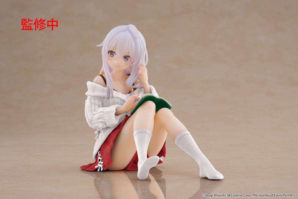 Wandering Witch: The Journey of Elaina Desktop Cute PVC Figure Elaina Casual Clothes Ver. Renewal 13 cm - PRE-ORDER