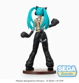 Hatsune Miku Project DIVA Arcade Future Tone SPM PVC Figure Hatsune Miku Kitty Cat 23 cm