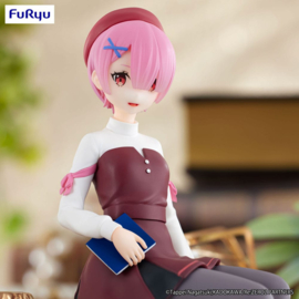 Re:Zero Starting Life in Another World Noodle Stopper PVC Figure Ram Book Girl Ver. 14 cm