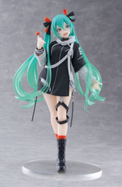 Hatsune Miku Fashion PVC Figure Wonderland Punk Ver. 18 cm - PRE-ORDER