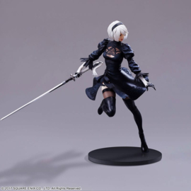 NieR Automata FORM-ISM PVC Figure YoRHa Android 2B (YoRHa No.2 Type B) No Goggles Ver. 18 cm