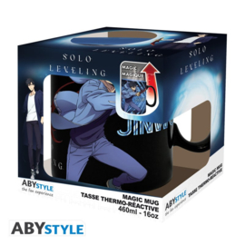 Solo Levering Mug Heat Change Jinwoo & Igris 460 ml