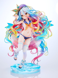 No Game No Life 1/7 PVC Figure Shiro: Sailor-Style Swimsuit Ver. 24 cm - PRE-ORDER