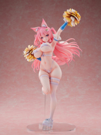 Original Character 1/5 PVC Figure Kemomimi Cheer Girl illustration by Yatanuki Kei DX Version 35 cm - PRE-ORDER