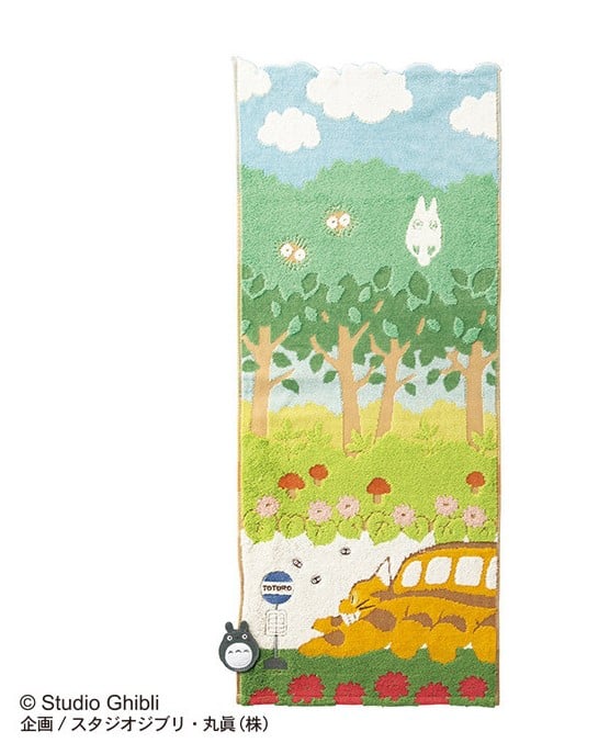 Studio Ghibli My Neighbor Totoro Towel Catbus on the way 34x80 cm
