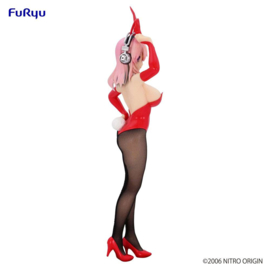 Super Sonico BiCute Bunnies PVC Figure Super Sonico Red Ver. 28 cm