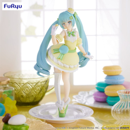 Hatsune Miku Exceed Creative PVC Figure SweetSweets Series Macaron Citron Color Ver. 22 cm - PRE-ORDER