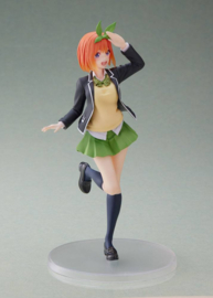 The Quintessential Quintuplets Coreful PVC Figure Yotsuba Nakano School Uniform Ver. Renewal 20 cm