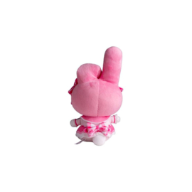 Sanrio Plush Figure My Melody Pink Black Party Anniversary Edition L 22 cm