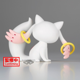 Puella Magi Madoka Magica the Movie: Rebellion Fluffy Puffy PVC Figure Kyubey 12 cm - PRE-ORDER