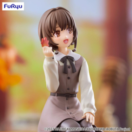 Rascal Does Not Dream Noodle Stopper PVC Figure Kaede Azusagawa Autumn Outfit Ver. 14 cm
