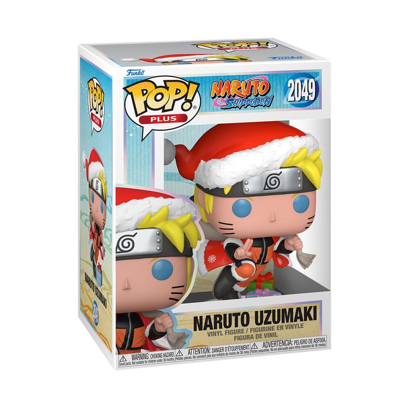 Naruto Shippuden Funko Pop Plus Naruto Uzumaki (Holiday) #2033 - PRE-ORDER
