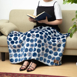 Studio Ghibli My Neighbor Totoro Opalised Blanket Soot Sprite silhouette 70 x 100 cm