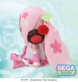 Character Vocal Series 01: Hatsune Miku Fuwa Petit Plush Figure Sakura Miku Dodeka Jumbo 50 cm - PRE-ORDER