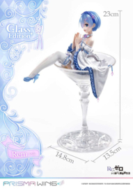 Re:Zero - Starting Life in Another World Prisma Wing 1/7 PVC Figure Rem Glass Edition 23 cm - PRE-ORDER