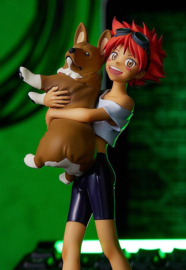 Cowboy Bebop Pop Up Parade PVC Figure Ed & Ein 15 cm