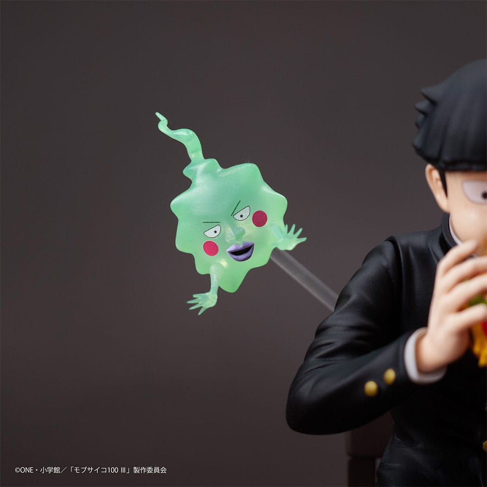 Mob Psycho 100 III x Bunbougu Cafe 2022 PVC Figure Shigeo Kageyama & Ekubo 13 cm - PRE-ORDER