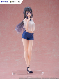 Rascal Does Not Dream of Bunny Girl Senpai Tenitol PVC Figure Mai Sakurajima 31 cm - PRE-ORDER