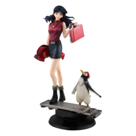 Rebuild of Evangelion Gals PVC Figure Misato Katsuragi & Pen Pen 25 cm - PRE-ORDER