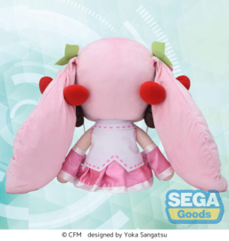 Character Vocal Series 01: Hatsune Miku Fuwa Petit Plush Figure Sakura Miku Dodeka Jumbo 50 cm - PRE-ORDER