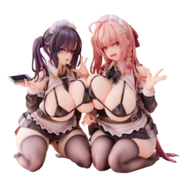 Original Character 1/5 PVC Figure 2-Set Koho Miya & Otsuhane Fuwari illustration by Ninoude 18 cm - PRE-ORDER