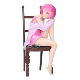 Re:Zero - Starting Life in Another World Relax Time PVC Figure Ram (Another Color Ver.) 20 cm