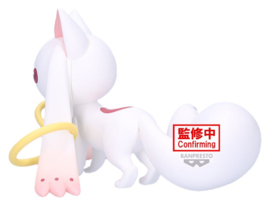 Puella Magi Madoka Magica Rising Fluffy Puffy Big PVC Figure Kyubey 13 cm - PRE-ORDER