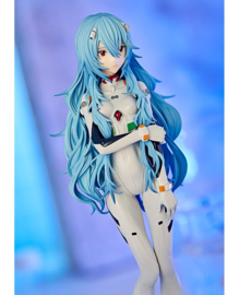 Neon Genesis Evangelion Rebuild Of Evangelion Pop Up Parade PVC Figure Rei Ayanami Long Hair Ver. 17 cm