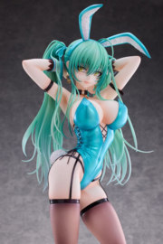 Original Character 1/4 PVC Figure Green Twin Tail Bunny-chan 43 cm - PRE-ORDER