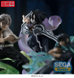 Demon Slayer Xross Link Anime PVC Figure Obanai Iguro Hashira Training Arc 14 cm