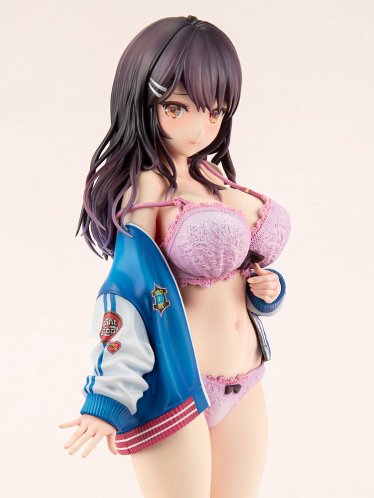 Original Character 1/6 PVC Figure Sukajan Jacket Kanojo wa Cool de Itai! Kyouka Kagura 27 cm - PRE-ORDER
