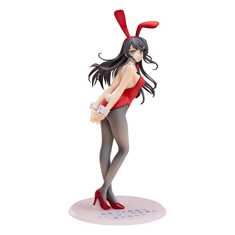 Rascal Does Not Dream of Bunny Girl Senpai 1/7 PVC Figure Mai Sakurajima Red Bunny Girl Ver. 27 cm - PRE-ORDER